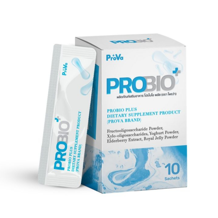 Prova Probio Plus Probiotic โพรว่า โปรไบโอ พลัส จุลินทรีย์ปรับสมดุล ...