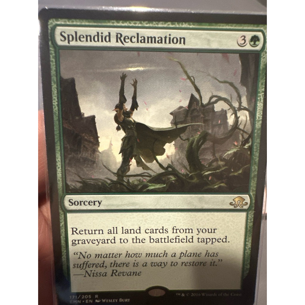 Splendid Reclamation การ์ด Magic The Gathering ของแท้ จากชุด Elditch ...