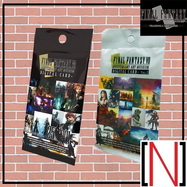 FINAL FANTASY VII: Anniversary Art Museum Card 1 pack (20CT