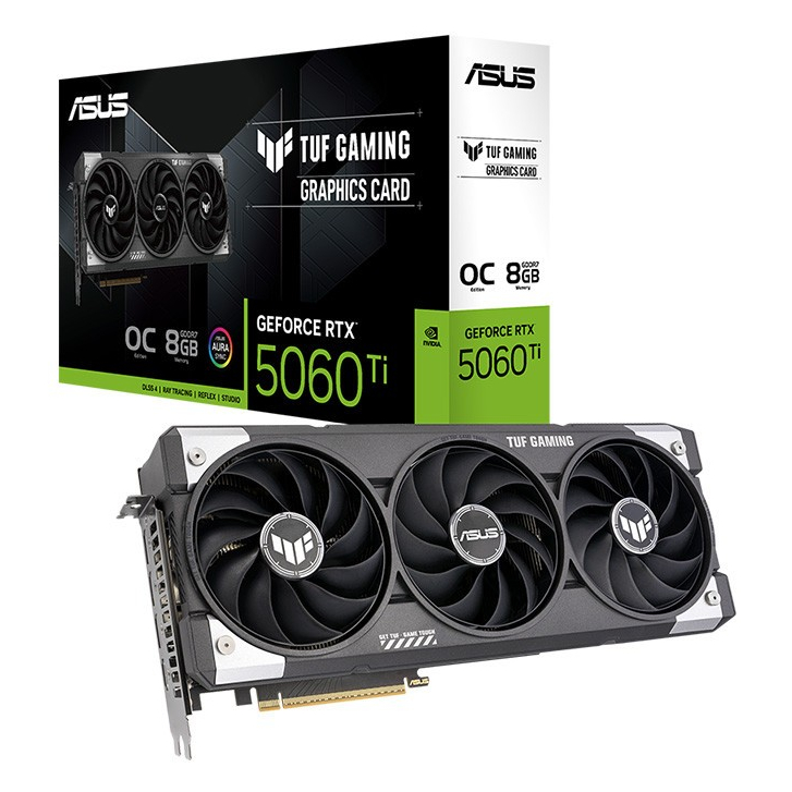 Asus TUF Gaming GeForce® RTX 5060 Ti O8G