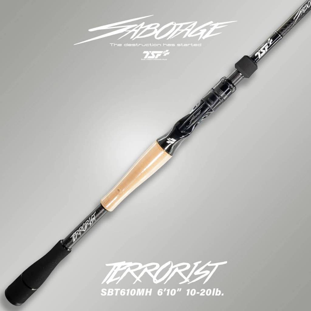 คันเบ็ด SABOTAGE TSF คันท่อนเดียว คันเบ็ด ซาโบทาจ Thai Street Fishing ...