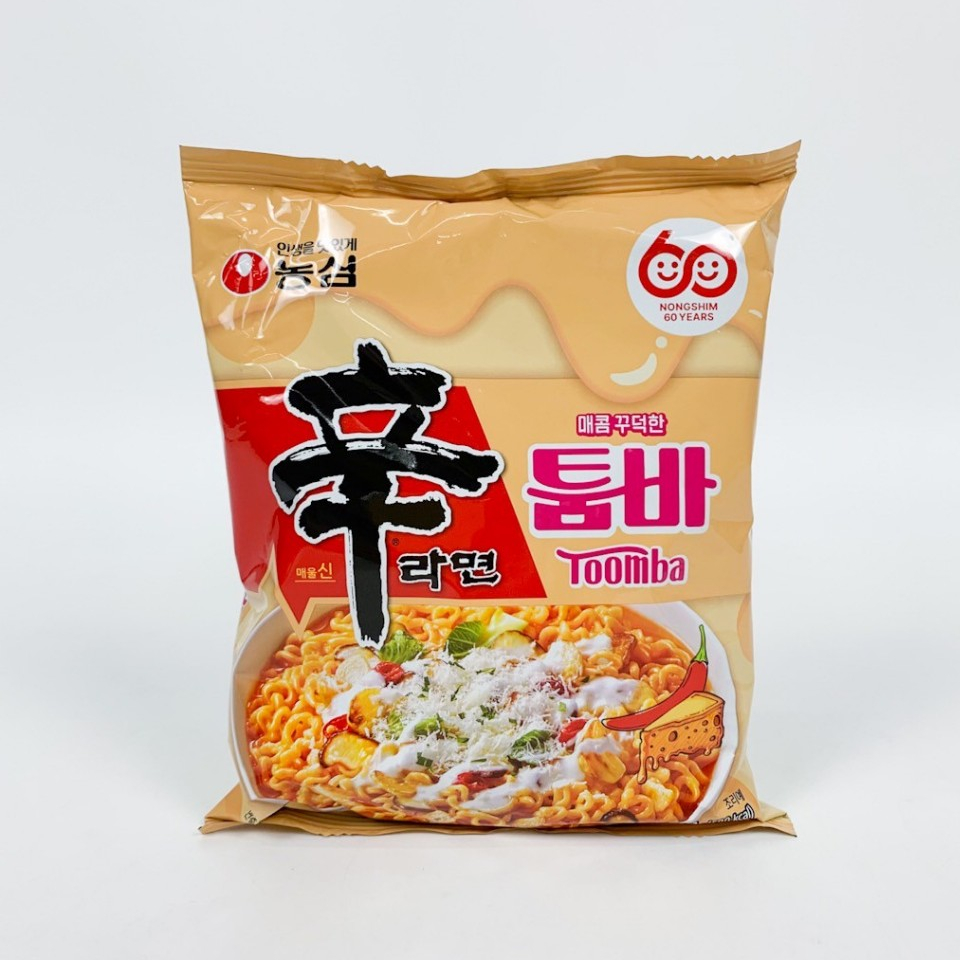 TOOMBA Shin Ramyun 1 ห่อ บะหมี่กึ่งสำเร็จรูปแบบแห้ง ชินรามยอน ทุมบา ...