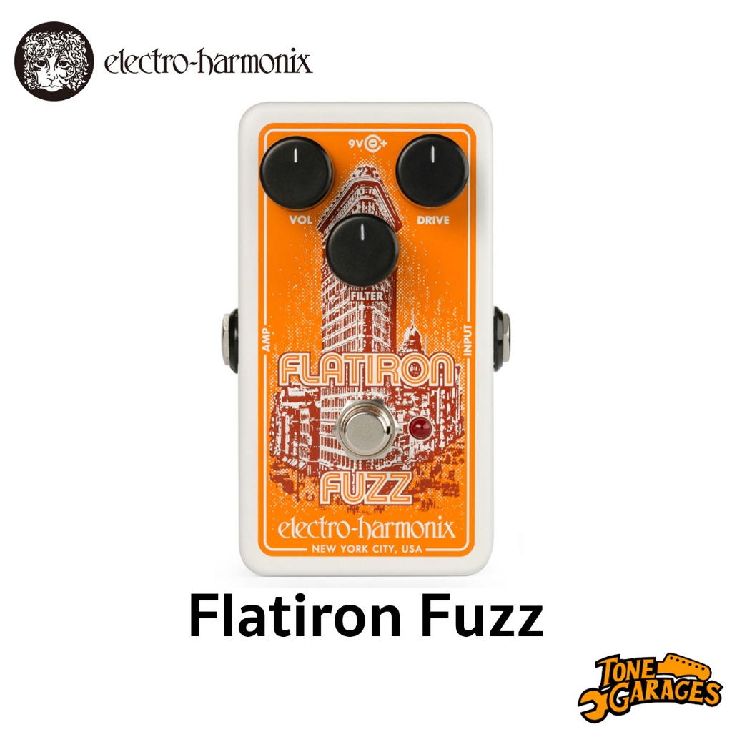 Electro-Harmonix Flatiron Fuzz เอฟเฟคกีต้าร์ Classic OP-AMP Fuzz ...