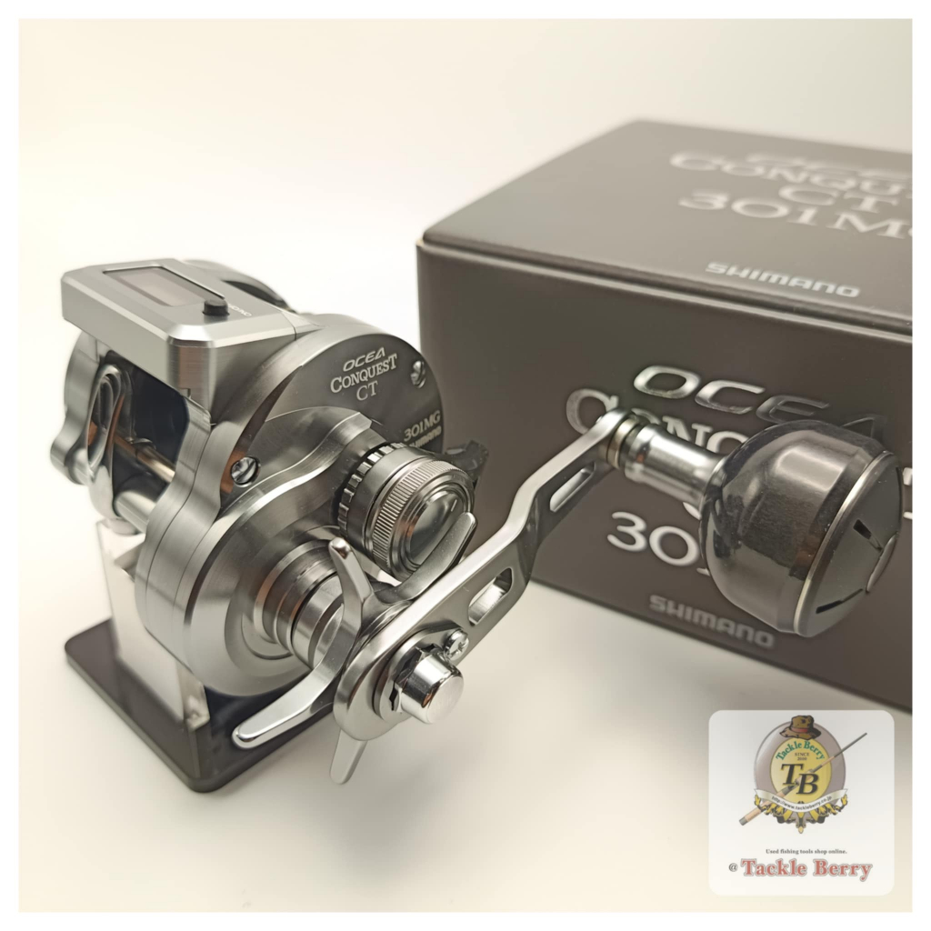 SHIMANO 24OCEA CONQUEST CT 301MG / รอกจิ๊กที่มีหน้าจอนับสายที่ดี
