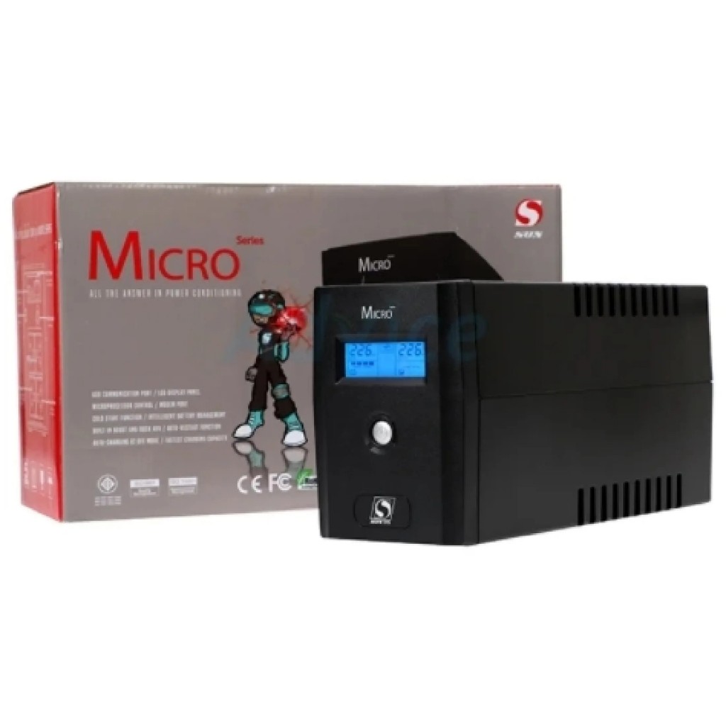 เครื่องสำรองไฟ 850VA SUN Micro (LCD) | Shopee Thailand