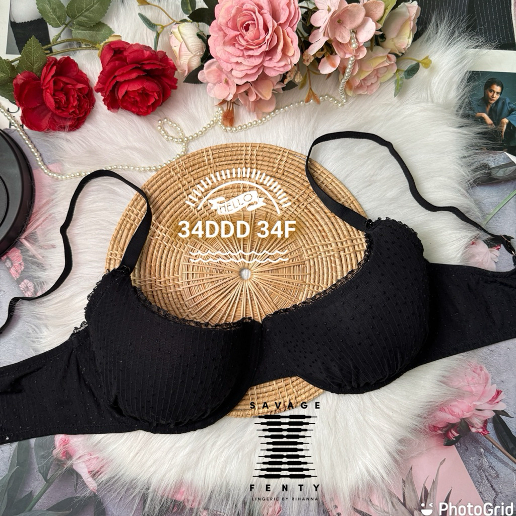 Savage X Fenty 34DDD 34F ใหม่มาก ฟองบาง | Shopee Thailand