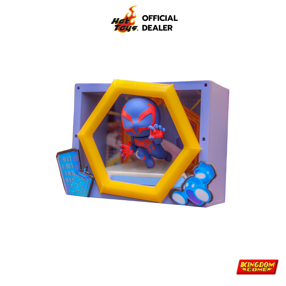 Hot Toys Blind Box ฟิกเกอร์ ของสะสม Cosbi CBX301 SpiderMan Across