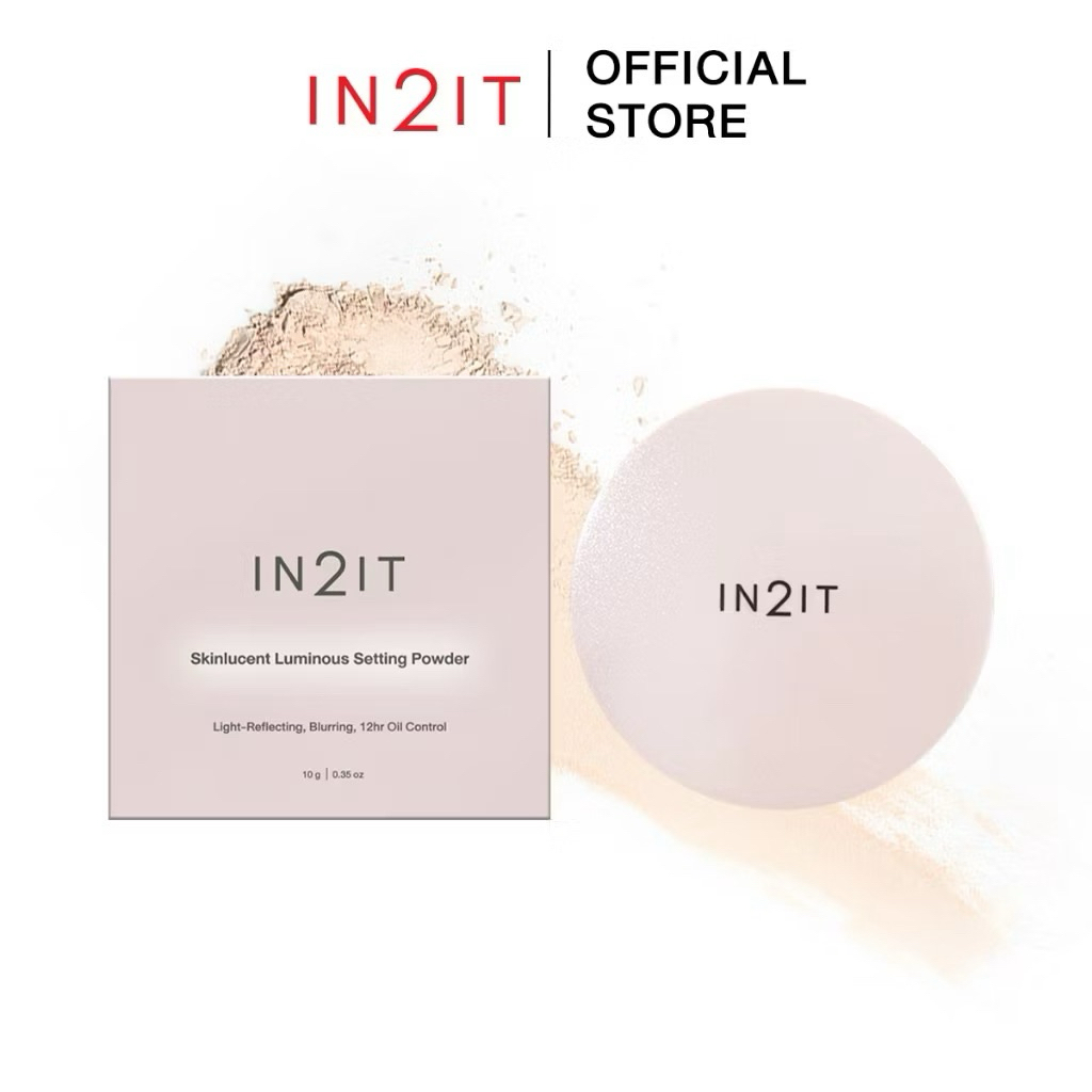 แป้งโปร่งแสง IN2IT Skinlucent Luminous Setting Powder [SLSP01] | Shopee ...