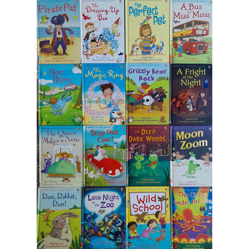 E28 Usborne Very First Reading set 2 หนังสือมือสอง ปกแข็ง นิทาน ...