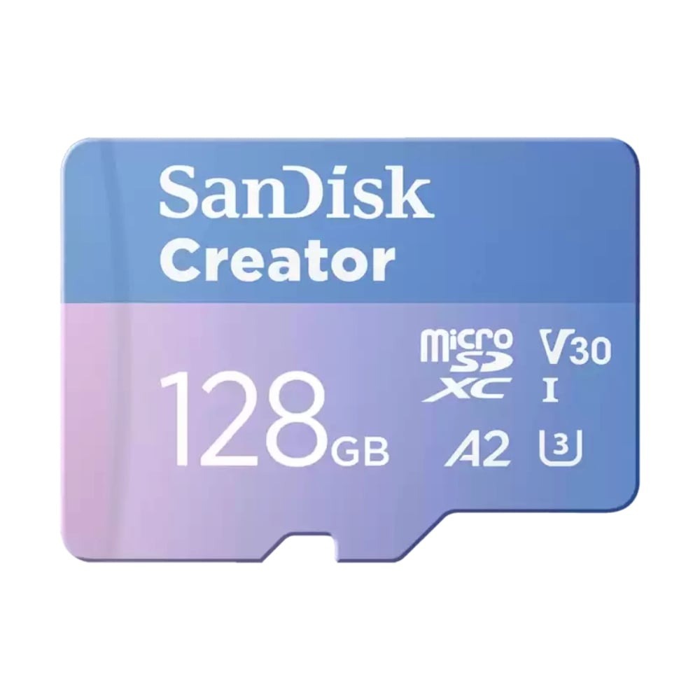 SANDISK 128GB Micro SD Card Creator With SD Adapter SDSQXAA-128G-GN6MS ...