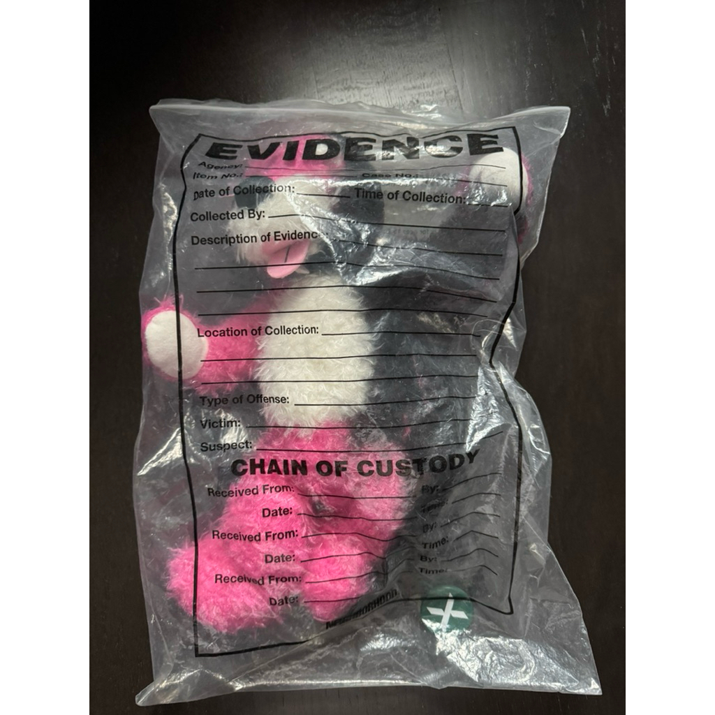 (RARE) Neighborhood x Breaking Bad Evidence bear plush | Shopee Thailand