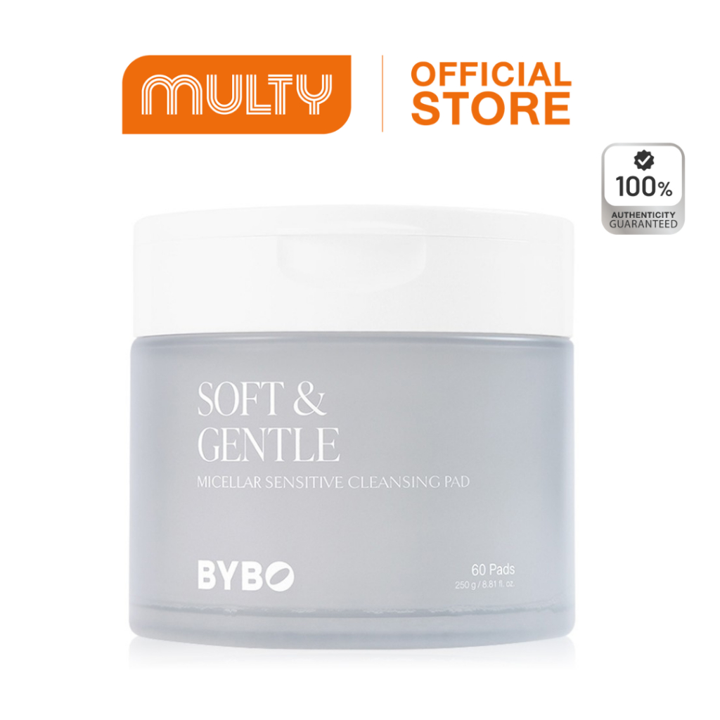 Bybo Soft&Gentle Micellar Sensitive Cleansing Pad 250 g.คลีนซิ่งแพด ...