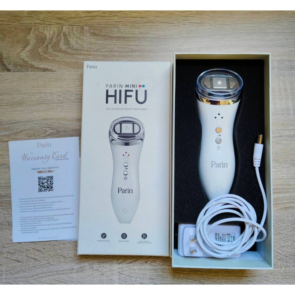 Mini HIFU Parin เครื่องยกกระชับใบหน้า ปรับหน้าเรียว ยกกระชับผิว ...