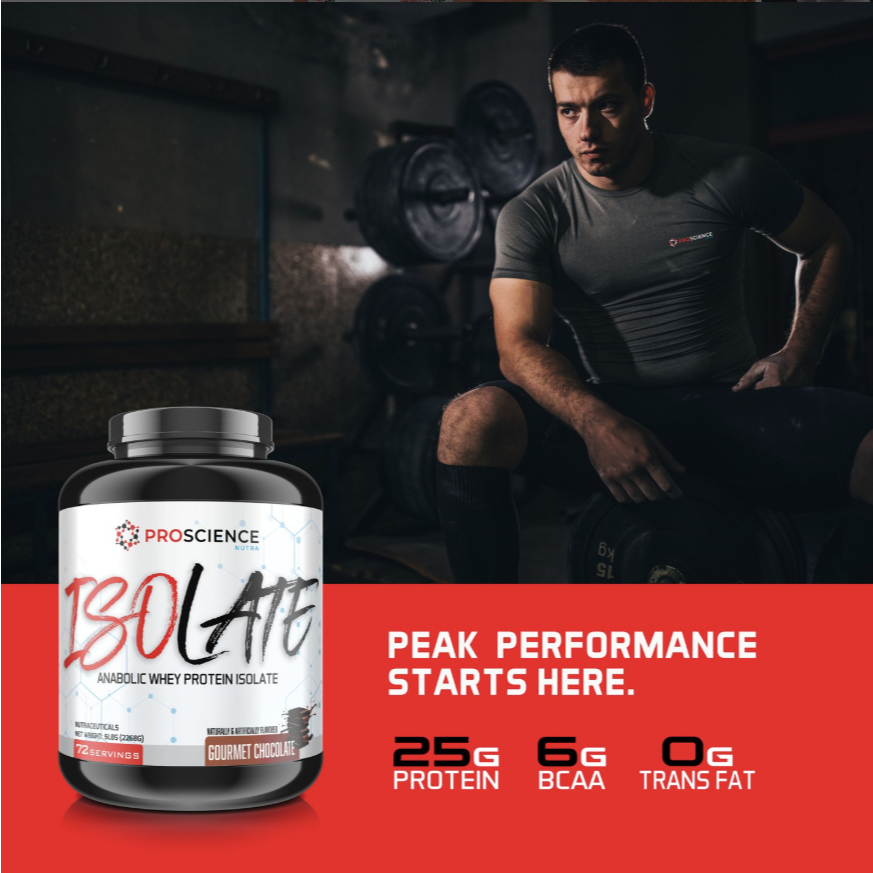 Pro Science Nutra Anabolic Whey Protein Isolate - 5 Lb (72 Servings)100 ...