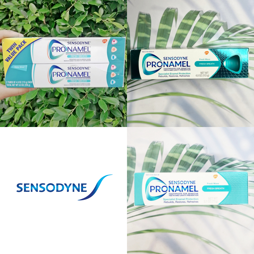 Pronamel® Fresh Breath Toothpaste, Fresh Wave (Sensodyne) ยาสีฟันเซ็นโซ ...