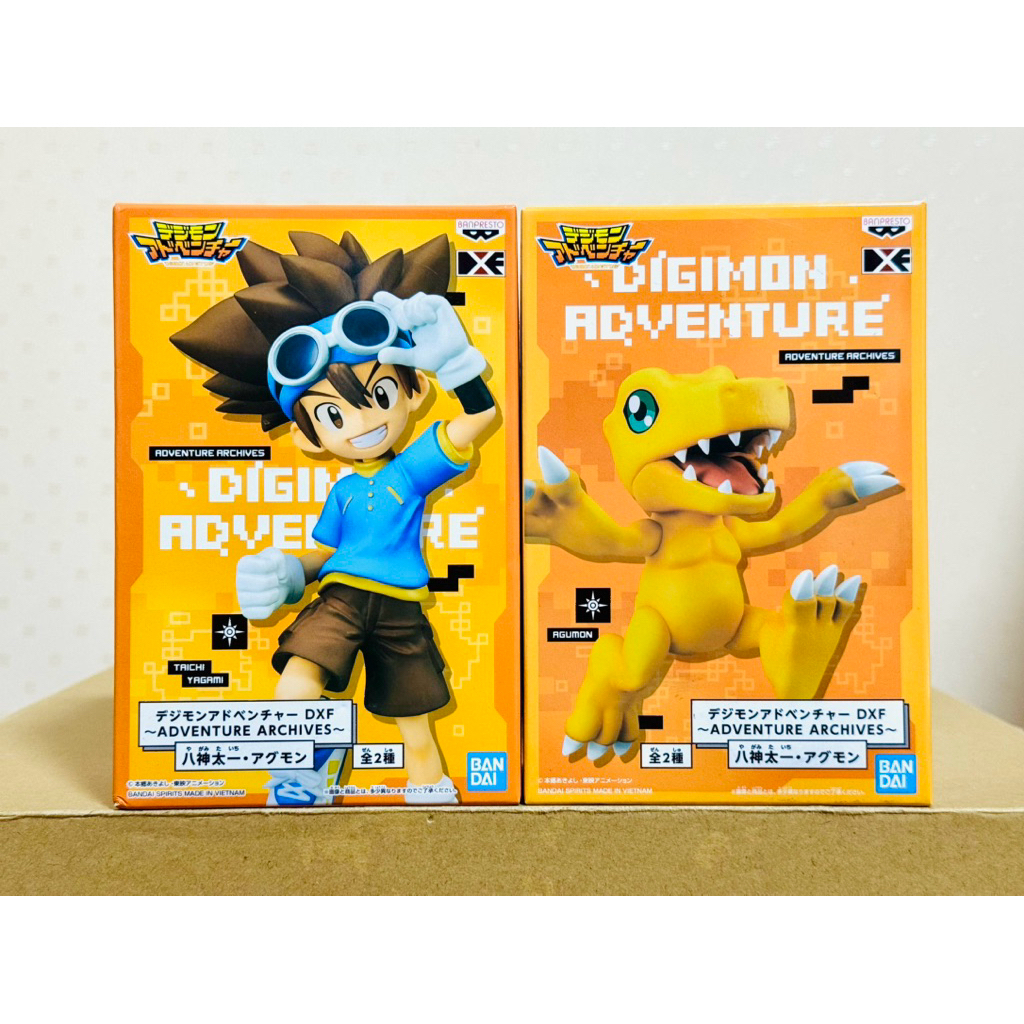 Digimon Adventure: DXF ~ADVENTURE ARCHIVES~ Taichi Yagami and Agumon ...