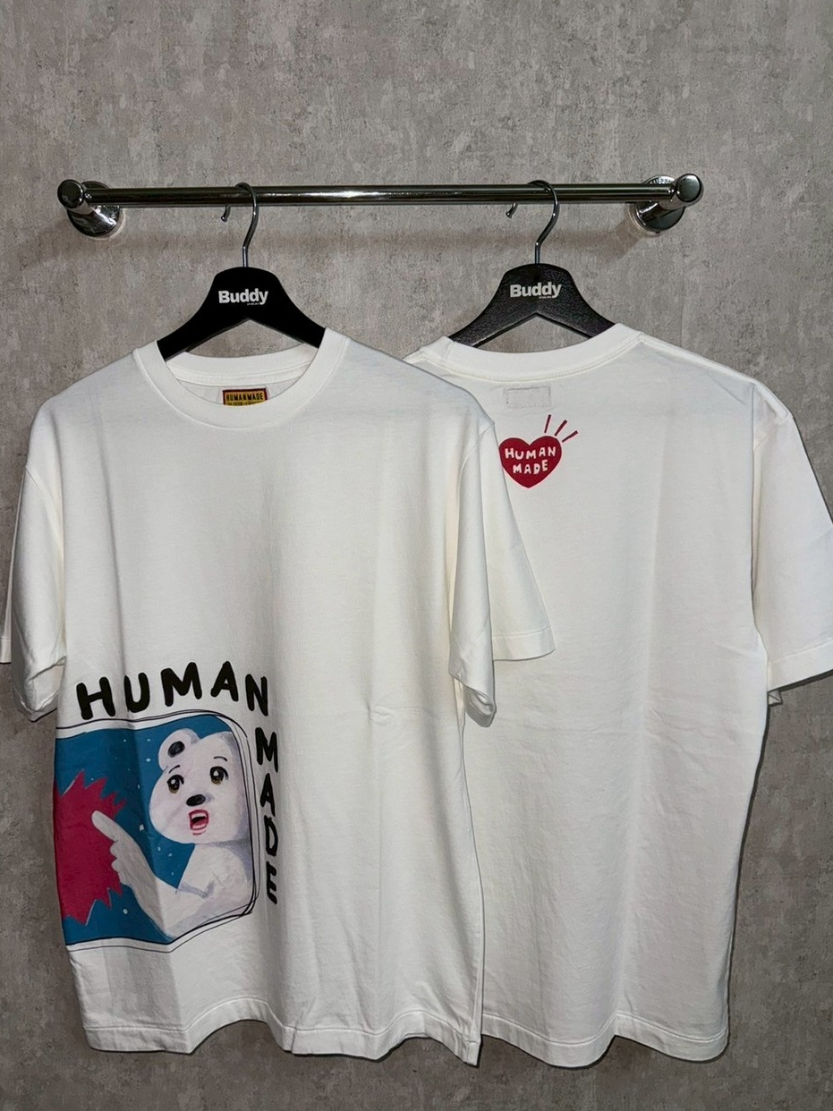 ⚡ HUMAN MADE X KEIKO SOOTOME T-SHIRT SIDE A & SIDE B⚡ | Shopee