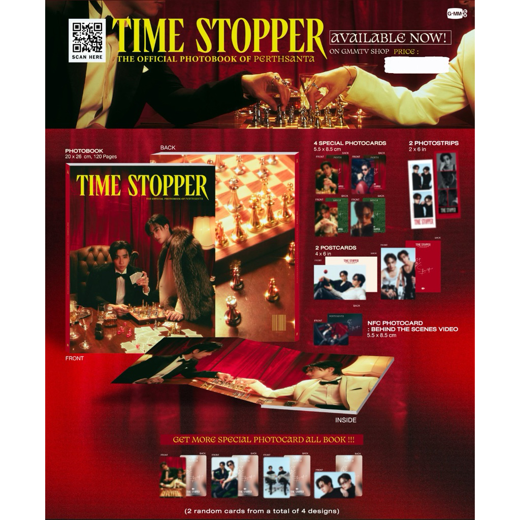 TIME STOPPER | THE OFFICIAL PHOTOBOOK OF PERTHSANTA เพิร์ธ แซนต้า