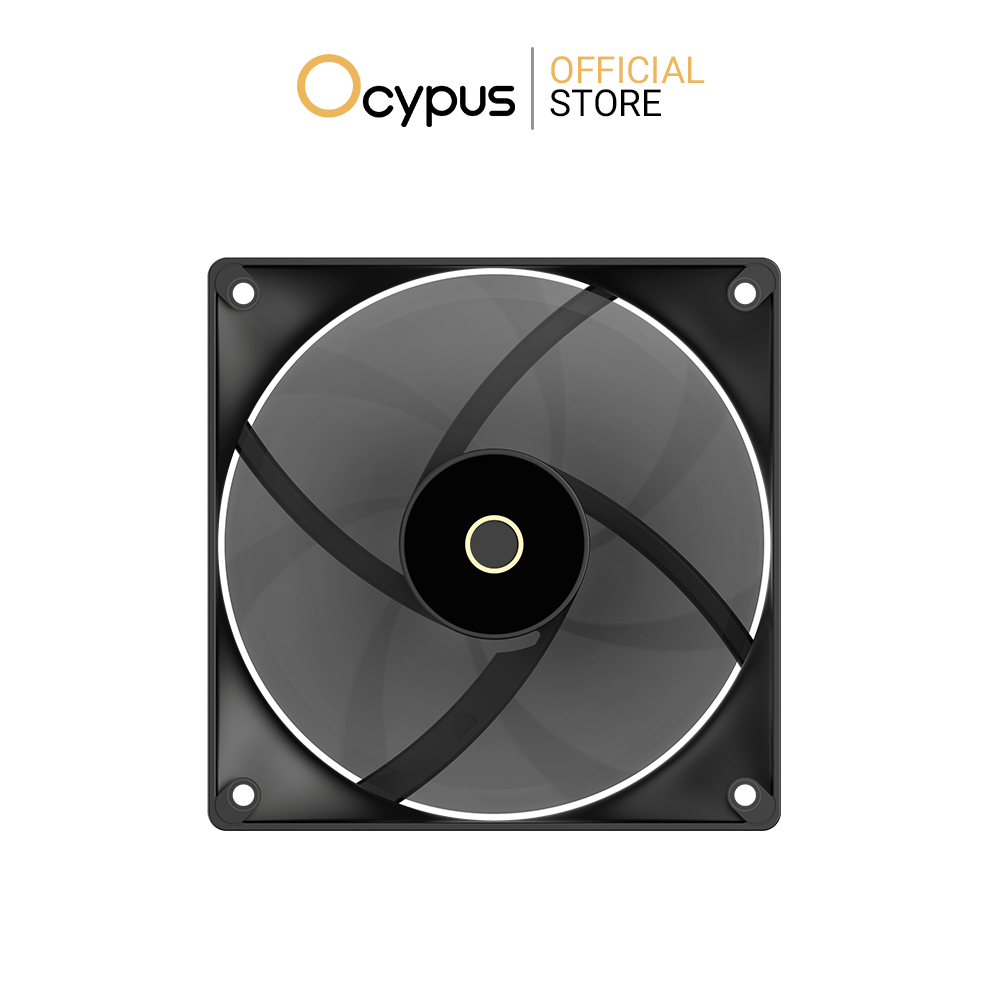 OCYPUS DELTA F12 BLACK (COMPUTER FAN / พัดลมคอมพิวเตอร์) | Shopee Thailand