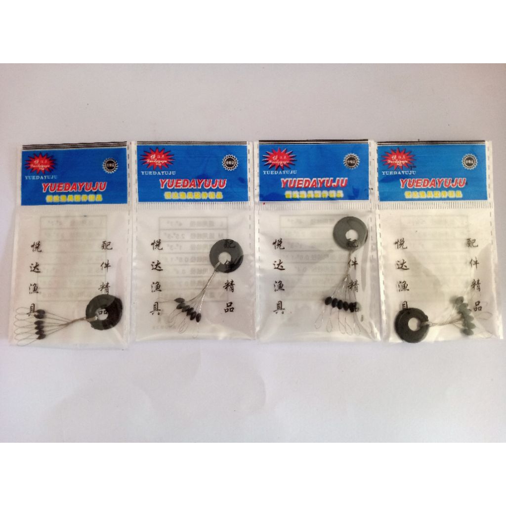 LINE stopper อุปกรณ์ล็อคสายชิงหลิว ยี่ห้อ Yuedayuju ทรงรักบี้ | Shopee ...