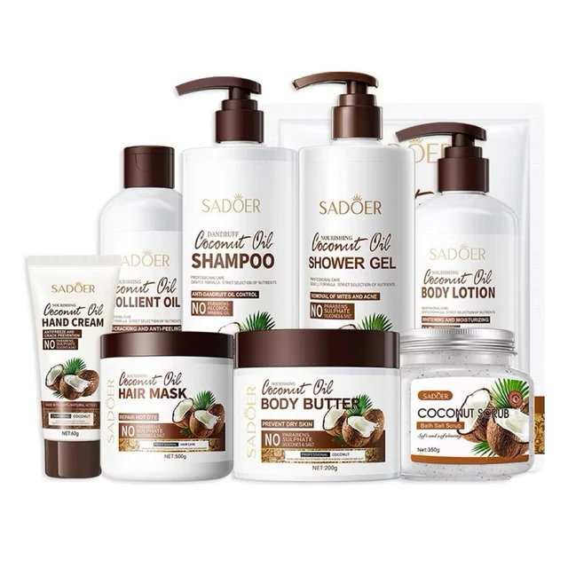 Coconut Lover ชุดผลิตภัณฑ์น้ำมันมะพร้าว Sadoer Coconut Oil บำรุงผิว ผม หน้า ทั่วเรือนร่าง(กดเลือกสินค้าจากตัวเลือก)