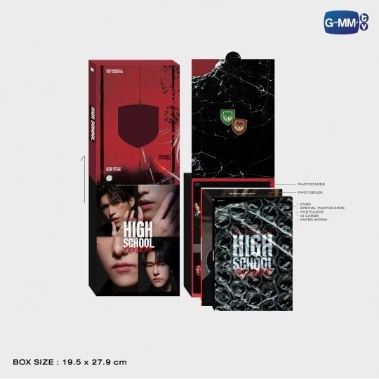 🚚（พร้อมส่ง）DVD BOXSET HIGH SCHOOL FRENEMY มิตรภาพ คราบศัตรู