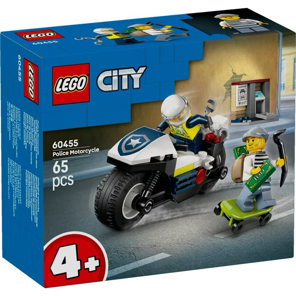LEGO City 60455 Police Motorcycle Chase by Bricks_Kp | Shopee Thailand