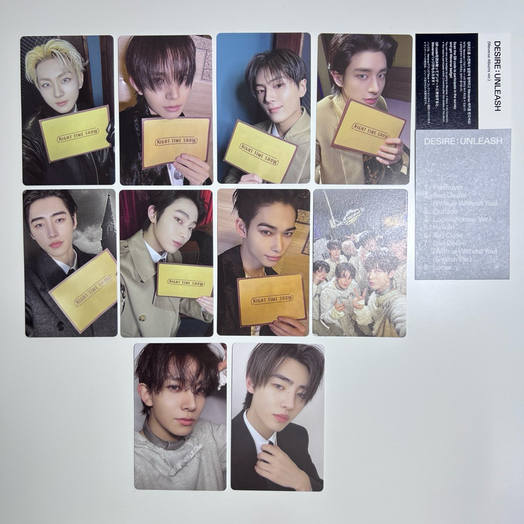 ✓พร้อมส่ง | ENHYPEN 'DESIRE : UNLEASH' [ไม่แกะซีล] | Shopee Thailand