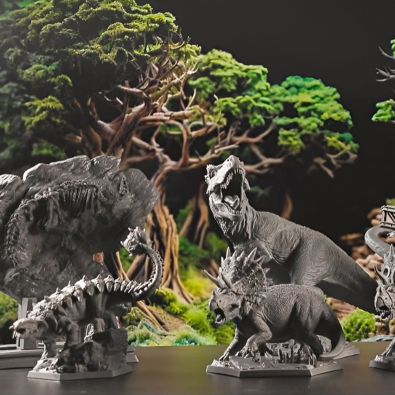 Dino DoomsDay : Collection : Miniature Resin โมเดลบอร์ดเกม ผลิตตามสั่ง ...
