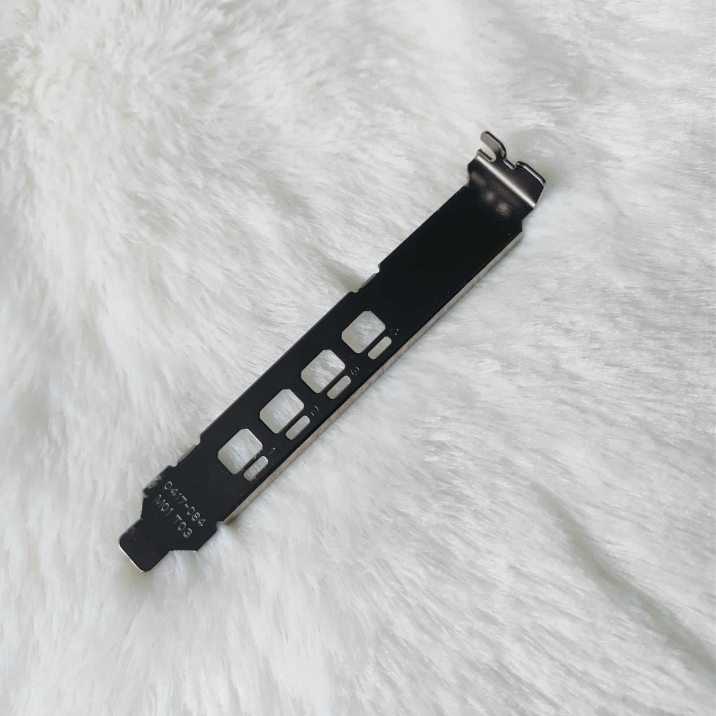 Low Profile Bracket Kit For NVIDIA Quadro K1200, NVS510, P400, P600, P1000