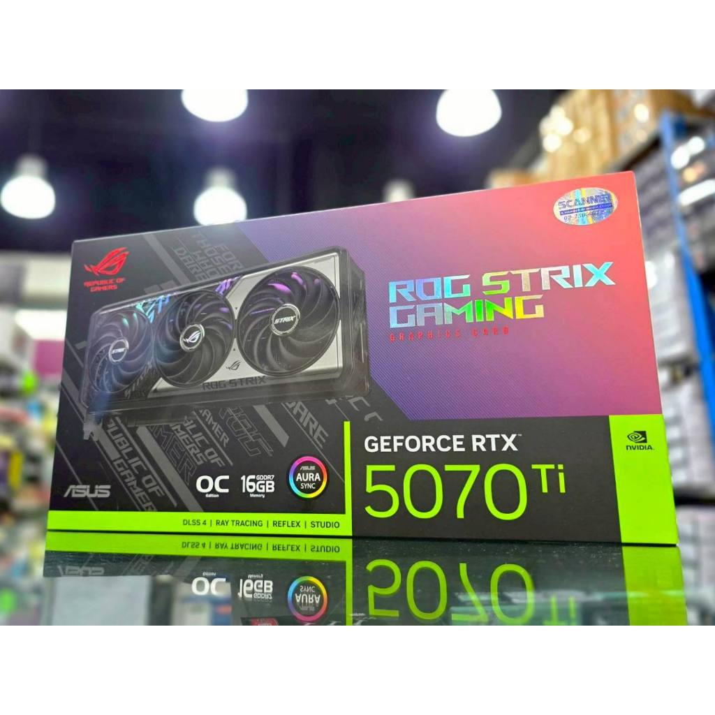ASUS ROG STRIX RTX5070TI OC 16GB GDDR7 | Shopee Thailand