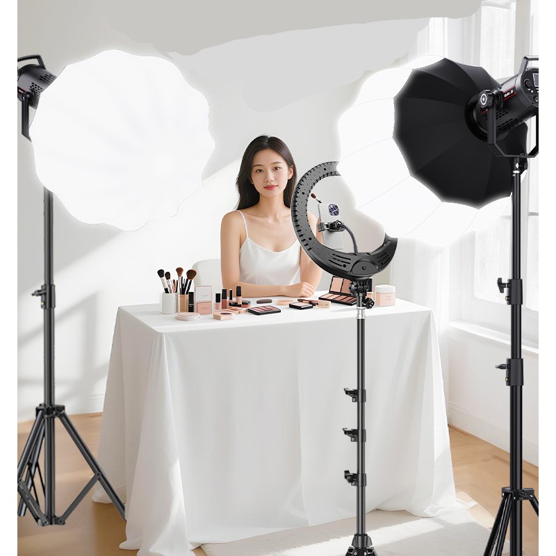 Photoshoot LED Light สตูดิโอถ่ายภาพ ไฟต่อเนื่อง ไฟสตูดิโอ Softbox ไฟ ...