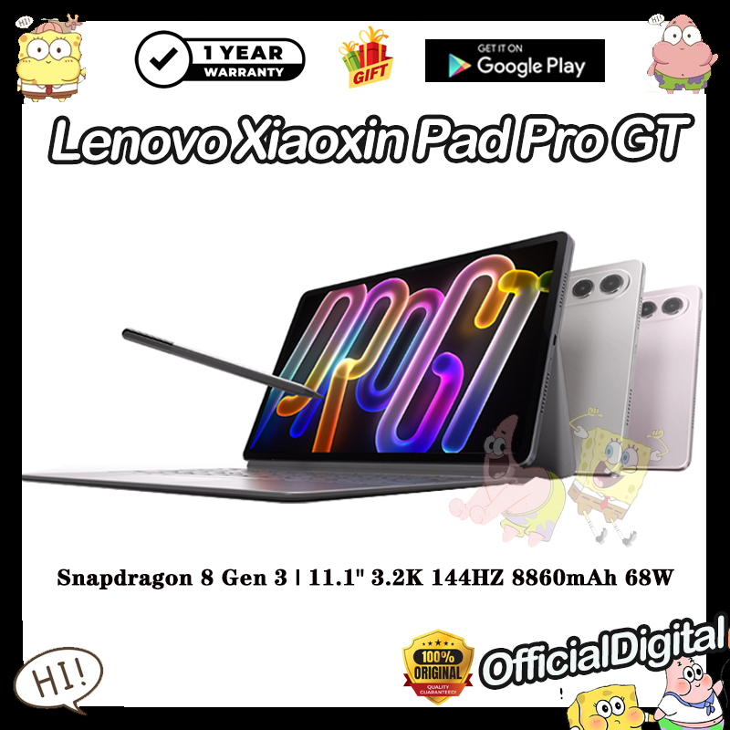 Global ROM Lenovo Xiaoxin Pad Pro GT Snapdragon 8 Gen 3 11.1
