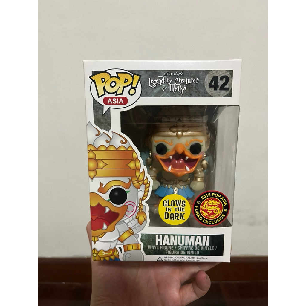 funko pop asia Hanuman glow in the dark โมเดล หนุมาน *กล่องมีตำหนิ ...