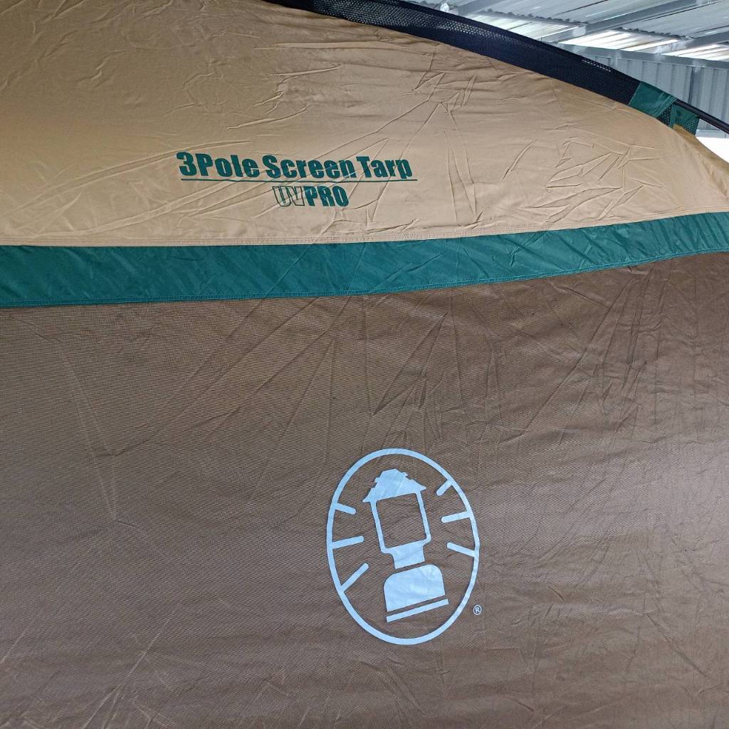 461. Coleman 3 pole screen tarp | Shopee Thailand