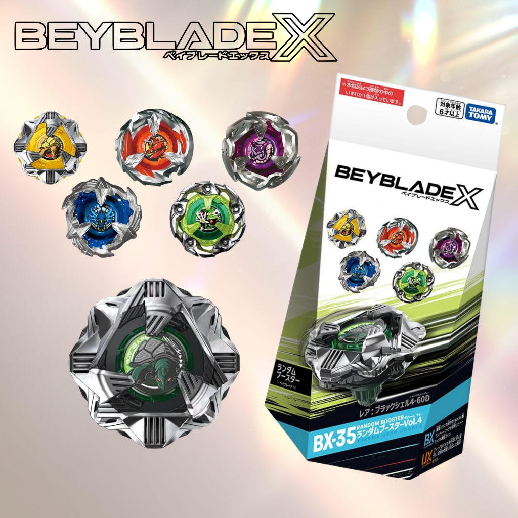 BEYBLADE X BX-35 Random Booster Vol. 4 | Shopee Thailand