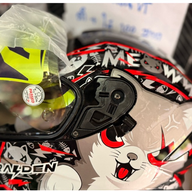 ฝาข้างหมวกกันน็อค RAIDEN BLADE / FUSE RAZOR EVO | Shopee Thailand