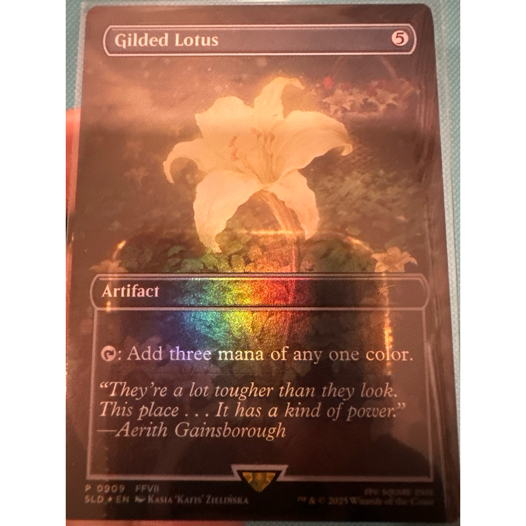 Gilded Lotus (0909 - Foil)  Magic The Gathering MTG   Secret  Liar Final Fantasy | Shopee Thailand