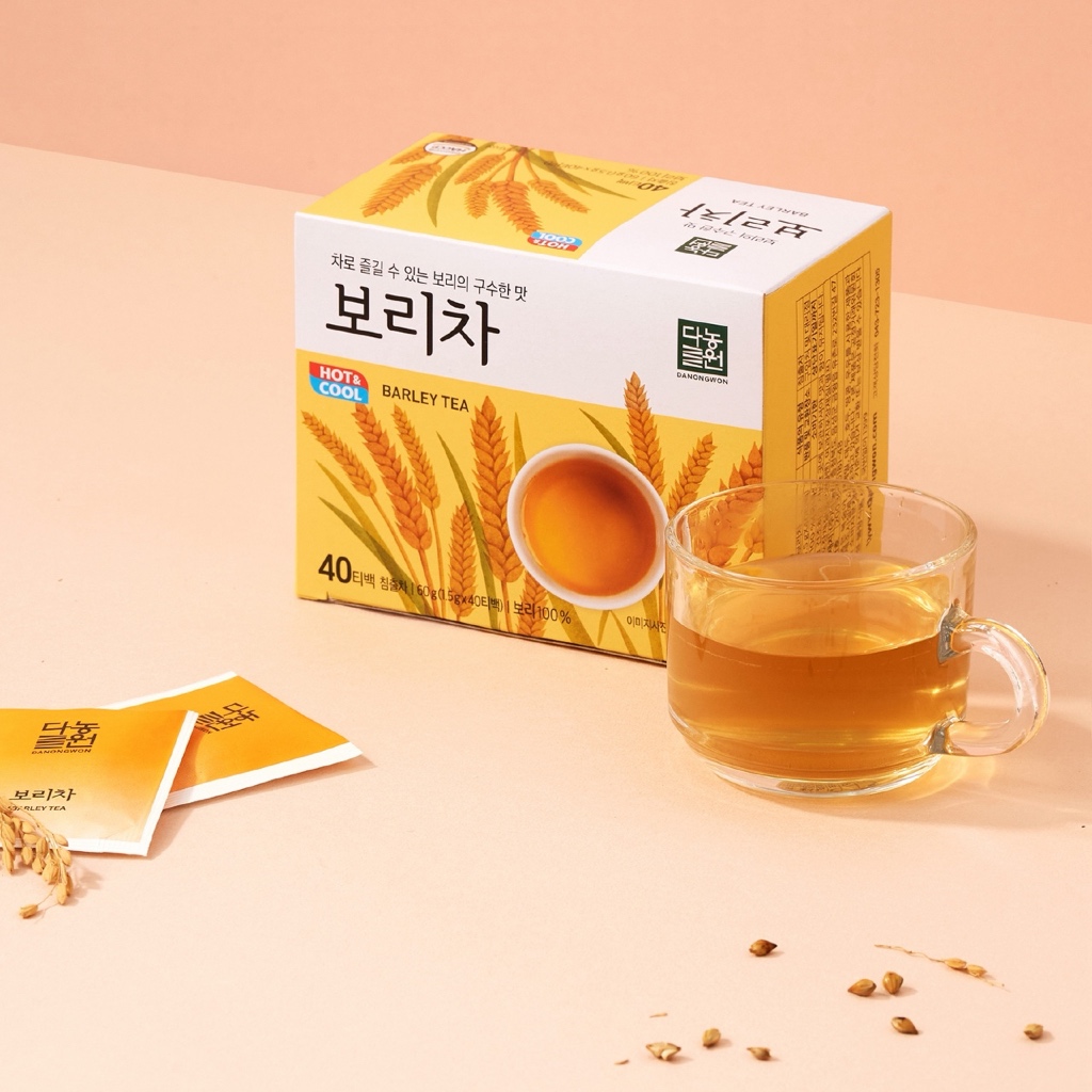 พร้อมส่ง Danongwon Barley Tea ชาข้าวบาร์เลย์100% ขนาด 40 ถุงชา ชา ...