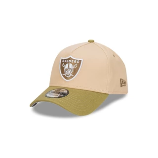 New Era หมวกรุ่น Las Vegas Raiders Beansprout 2-Tone Moss Green Visor Oat Milk 9Forty Af Cap