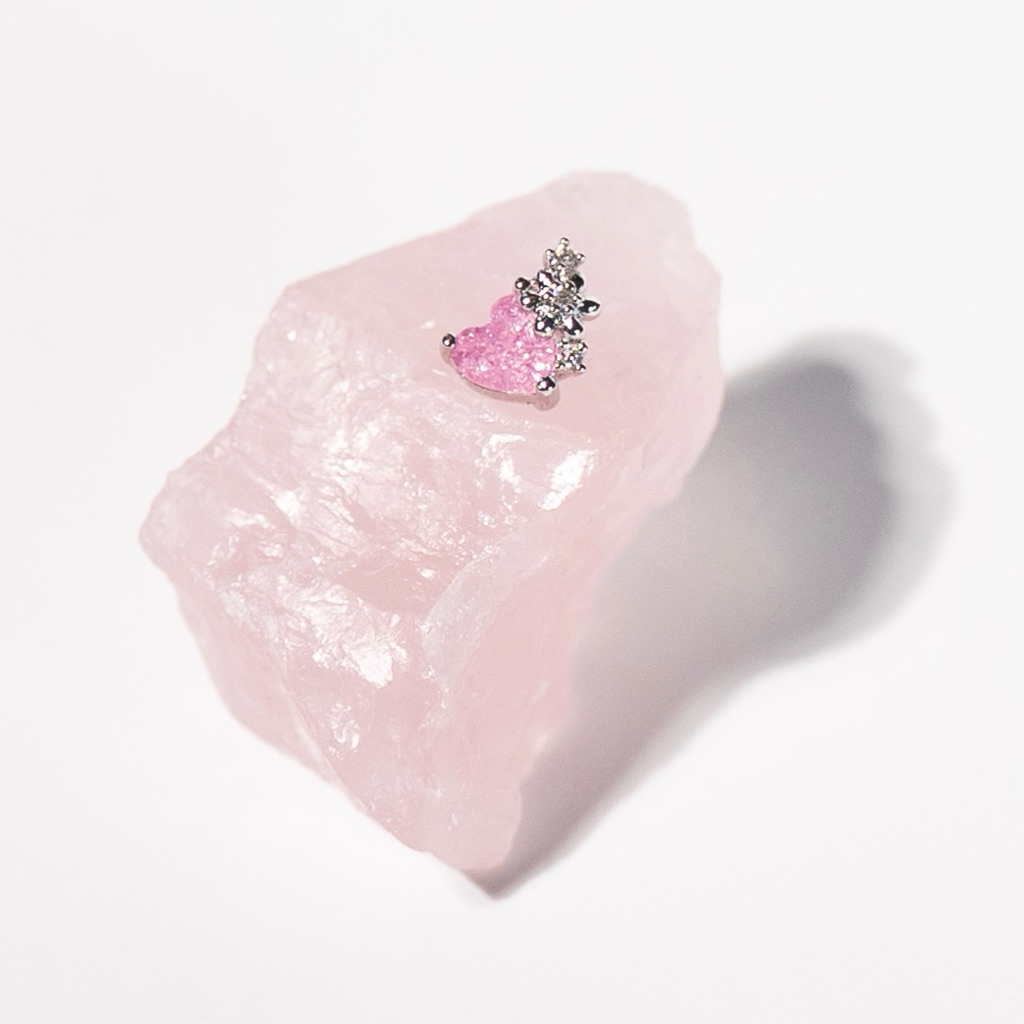 More Than Piercing: MP07 Bloom Heart | Shopee Thailand