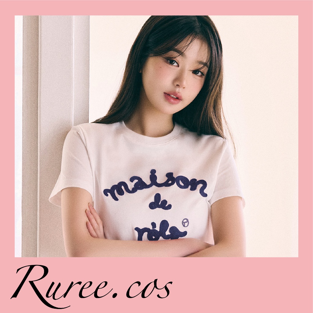 [พร้อมส่ง/ของแท้] Rolarola - Maison De Rola Embroidery T-Shirt | Shopee ...