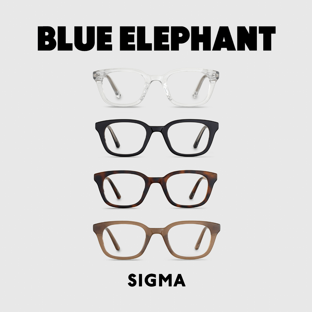แว่นตา BLUE ELEPHANT - SIGMA ( Black, Crystal , Leopard , Nude Beige ...