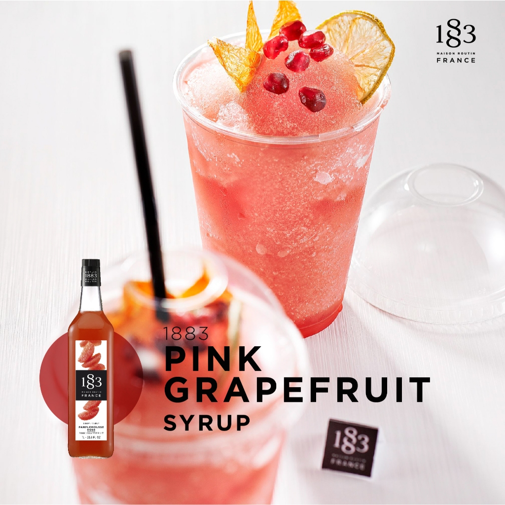 1883 น้ำเชื่อมกลิ่นพิงค์ เกรฟฟรุ๊ต | PINK GRAPEFRUIT SYRUP 1000 ml ...