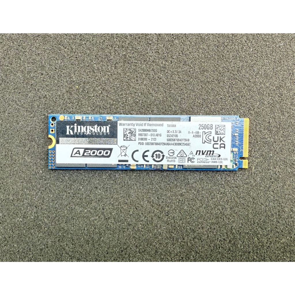 Promo Kingston A2000 2280 Nvme Ssd [250 Gb] Diskon 12% Di Seller Proton Technology Flagship Store - Proton Technology - Kota Surabaya - Foto 6