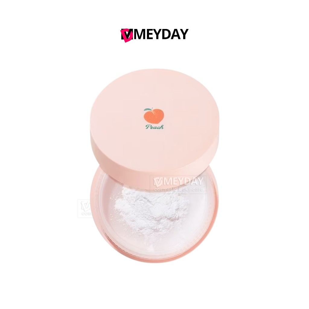 Skinfood Peach Cotton Multi Finish Powder แป้งฝุ่น สกินฟู๊ด พีช คอตตอน ...