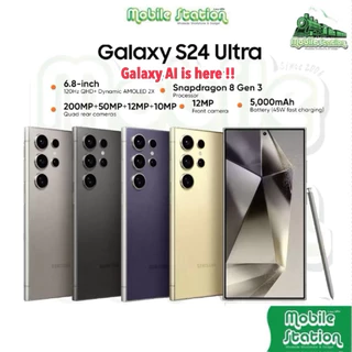 โปรโมชั่น Flash Sale : Sale มือถือ Galaxy S24 series | S24 Ultra 5G Snap 8 Gen 3  เครื่องเคลียร์สต๊อกศูนย์ประกันร้าน3เดือน by MobileStation