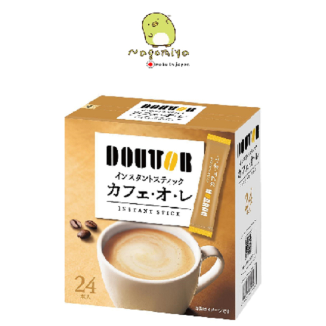 Doutor Coffee Instant Stick Cafe au Lait 24 Sticks กาแฟโดเตอร์ กาแฟ ...