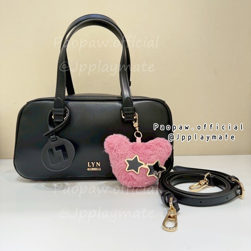 LYN】BETZY SHOULDER BAG M☆くまチャーム付き