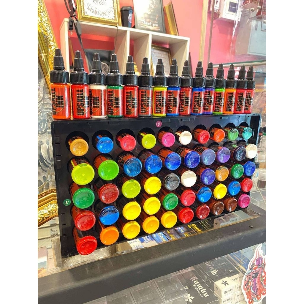 สีสัก Up Skill Ink ของแท้USA ครึ่งออน | Shopee Thailand